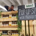 hohes C Pop-up-Store